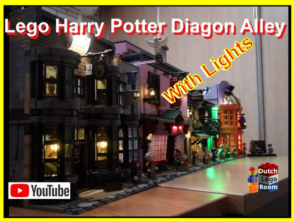 Lego, Lego City, Lego Room, Lego Train, Lego Treinen, Lego Kamer, Lego Tour, Lego mocs, Lego home made, Lego Harry Potter, Lego IDeas, Lego City Room, Powerfunction, Lego Hub, Hub, Lego tutorial, Harry Potter, Diagon Alley, Weg is weg - Lego 75978, 75978, wegisweg